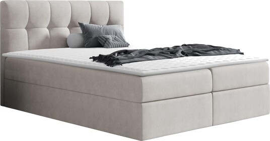 Kramvik kontinentalseng 160x200 - Beige