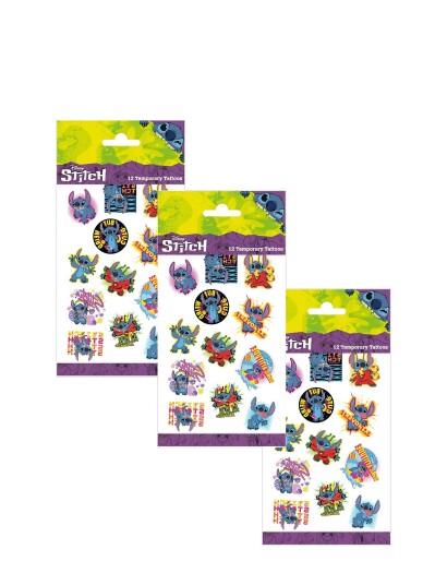 Joker Tattoos Stitch Multi/patterned One Size Joker Tattoos Stitch Multi/patterned One Size