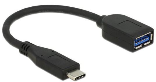 Delock Premium - USB type C-adapter - USB-type A til 24 pin USB-C - 10 cm Delock Premium - USB type C-adapter - USB-type A til 24 pin USB-C - 10 cm