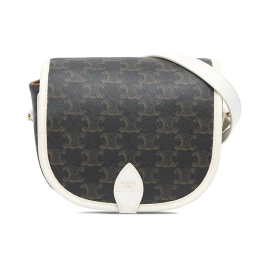 Celine Vintage Dame Brun