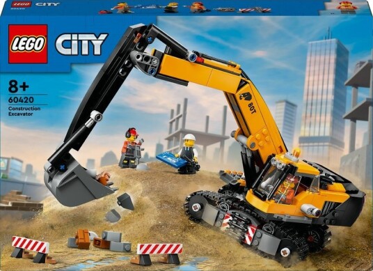 LEGO City - Gul gravemaskin 60420