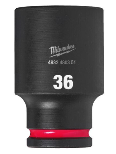 Milwaukee 36 mm Dyp Socket for 1/2" Håndverktøy