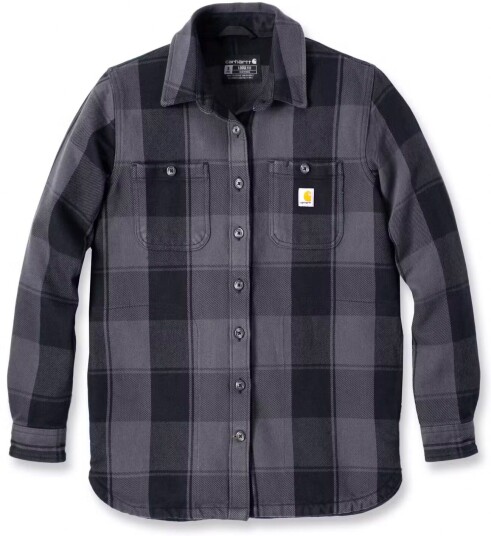 Carhartt Loose Fit Twill Shirt Jacket Black Female