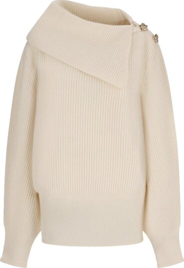 Blumarine Dame Strikkevarer Hvit XS, Blumarine Dame Strikkevarer Hvit XS,
