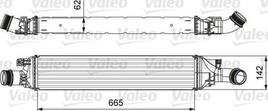 Intercooler VALEO 818643