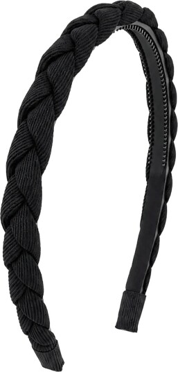Pipol"s Bazaar Braided Diadema Black BLACK One Size Pipol"s Bazaar Braided Diadema Black BLACK One Size