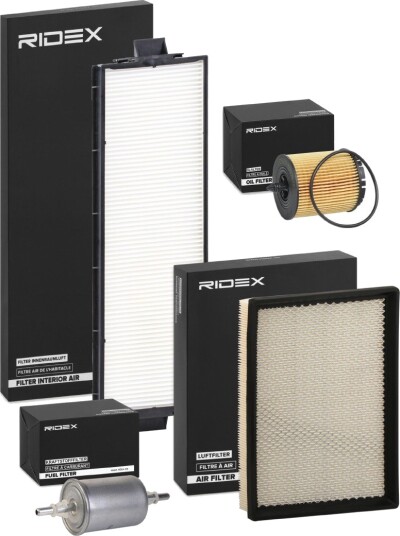 Filtersett RIDEX 4055F27811