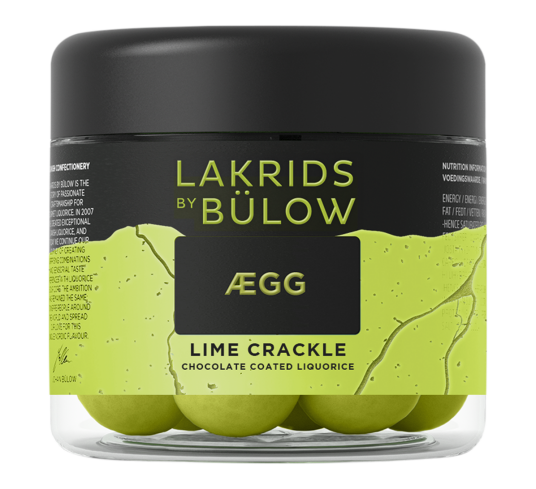 Ægg Lime Crackle lakris liten 115g