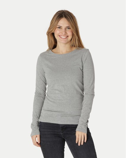 Neutral Organic - Ladies Long Sleeve T-shirt Grå