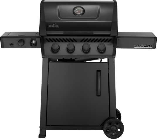 Freestyle 425 Phantom svart gassgrill med infrarød sidebrenner