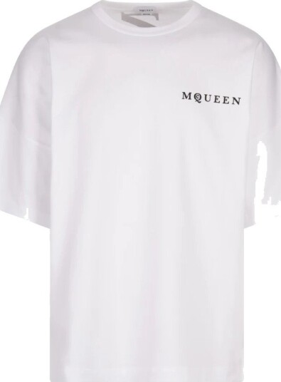 Alexander McQueen Herre Topper Hvit XL,