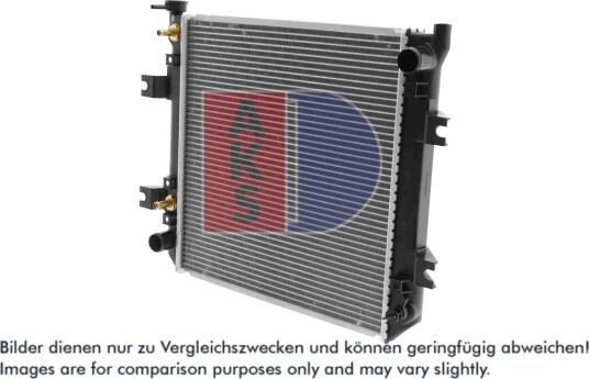 AKS DASIS 450044N Radiator motorkjøling