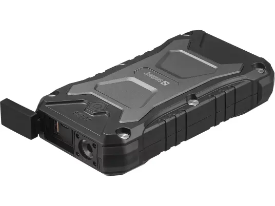 Sandberg Survivor 20000 mAh Powerbank med 30W PD og trådløs lading Svart Sandberg Survivor 20000 mAh Powerbank med 30W PD og trådløs lading Svart