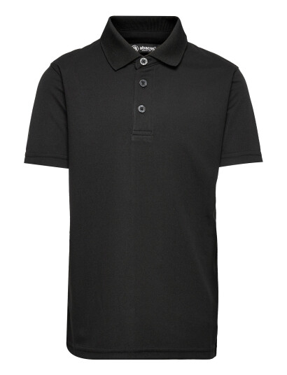 Abacus Jr Cray Drycool Polo Black 160