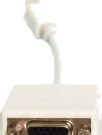 Art Al-Oem-90 Dp Vga Hunkjønn/Hunkjønn 0,15 M Hvit