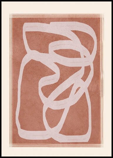 Abstract Flow II Plakat Plakat / 30x40cm