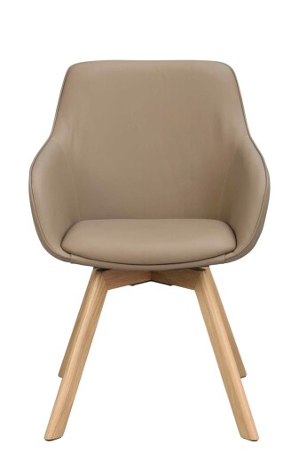 Rowico Home Alison spisestuestol Beige/eik Beige