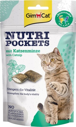 Gimcat Nutri Pockets Kattemynte 60 G