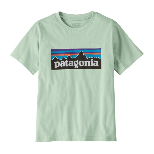 Patagonia Kids P 6 Logo T Shirt Thine Ice XL 14år
