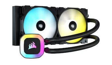 Corsair H100 RGB Kjøler (sort)
