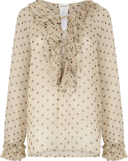 P.a.r.o.s.h. Dame Bluser & Skjorter Beige S,
