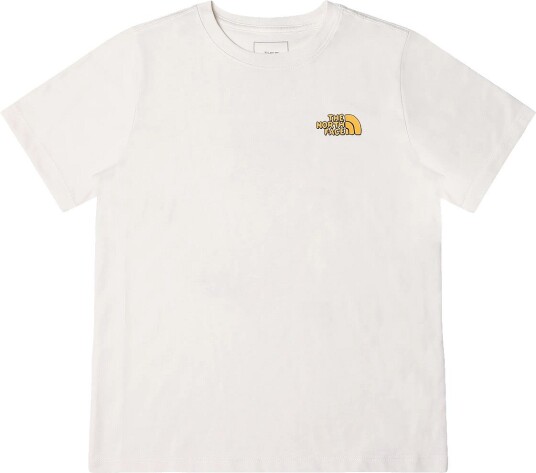 The North Face Teen B Outdoor Regular Ss Tee Graphic Cream XS The North Face Teen B Outdoor Regular Ss Tee Graphic Cream XS