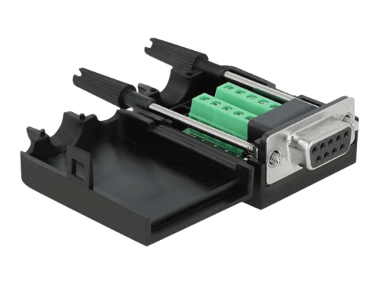 Delock Vga adapter DB 9 Til 10 pins Terminalblokk Delock Vga adapter DB 9 Til 10 pins Terminalblokk