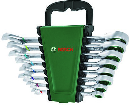 Bosch skralle kombisett 8 deler Bosch skralle kombisett 8 deler
