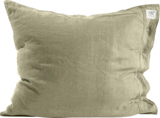 Lovely Linen   Putevar Misty i vasket lin   Grønn