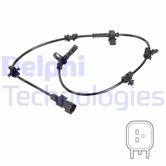 Sensor, ABS DELPHI SS20837