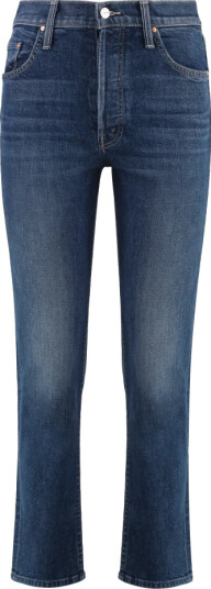 Mother Dame Jeans Blå W30,