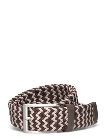 Armani Exchange Tongue Belt Multi/patterned 80 Armani Exchange Tongue Belt Multi/patterned 80