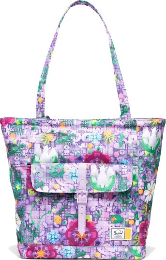 Lego Herschel Retreat Handlenett - Blomsterprakt I Lavendel