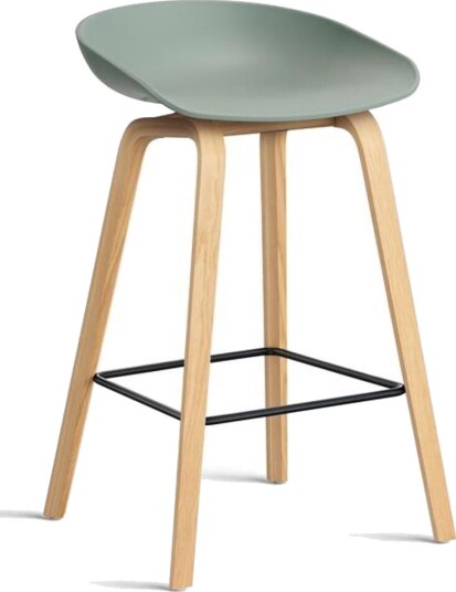 Hay AAS32 Barkrakk H65 Eik/Stål/Høstgrønn