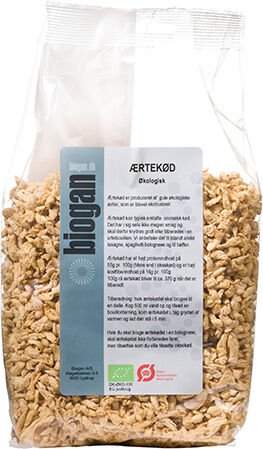 Biogan Ertekjøtt Øko - 250 g Biogan Ertekjøtt Øko - 250 g