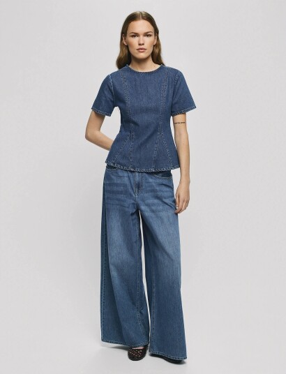 MSCH Copenhagen Mschturig Alena Pants Blue S MSCH Copenhagen Mschturig Alena Pants Blue S