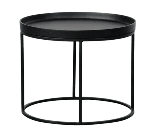 Trend Collection Northland Sofabord Svart S Ø50 x H40 cm