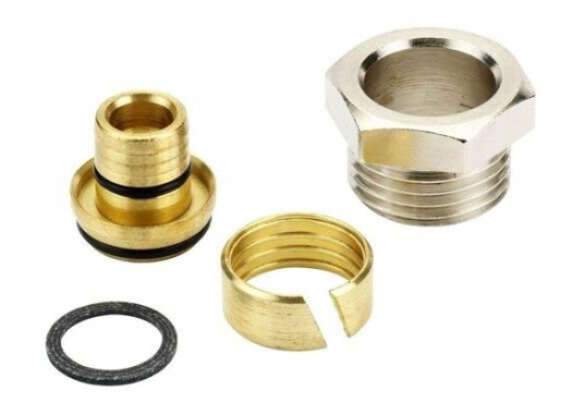 Danfoss Compression fitting 1/2" x 16 mm alupex Danfoss Compression fitting 1/2" x 16 mm alupex