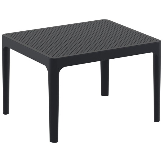 Siesta Sofabord Sky; 60x50x40 cm (LxBxH); Svart; Rektangulær Siesta Sofabord Sky; 60x50x40 cm (LxBxH); Svart; Rektangulær