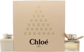 Chloé 50ml Eau de Parfum og 100ml Body Lotion Gavesett for Dame Chloé 50ml Eau de Parfum og 100ml Body Lotion Gavesett for Dame