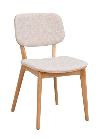 Rowico Home Barrett spisestuestol Eik/lys beige Beige
