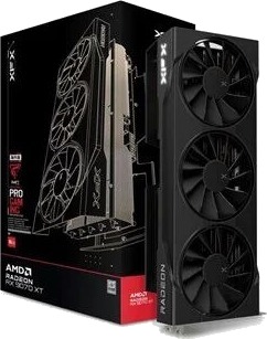 XFX Radeon RX 9070 XT 16GB GDDR6 Grafikkort med Triple Fan Design XFX Radeon RX 9070 XT 16GB GDDR6 Grafikkort med Triple Fan Design