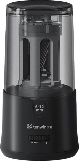 Tenwin 8038 1 Elektrisk Blyantspisser Svart 6 12 Mm Inkl. Adapter Tenwin 8038 1 Elektrisk Blyantspisser Svart 6 12 Mm Inkl. Adapter