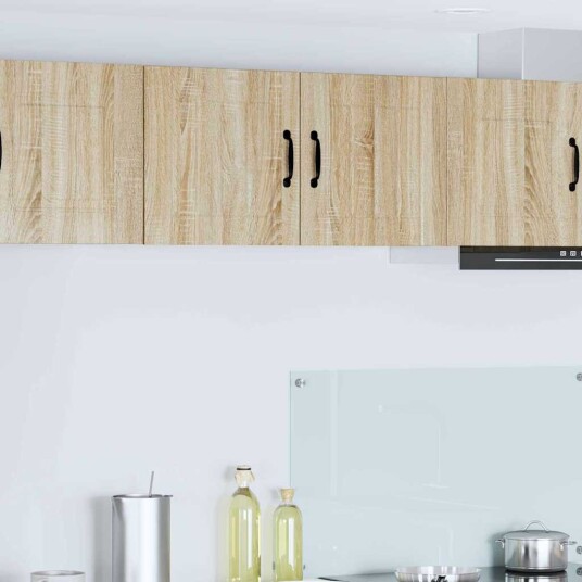  Kjøkkenskap Sonoma eik 80 x 31 x 40 cm Konstruert tre