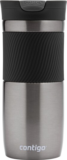 Contigo Byron Travel Mug 470ml Gunmetal Contigo Byron Travel Mug 470ml Gunmetal