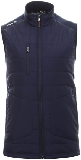 Ralph Lauren Rlx Hybrid Vest Navy Herre L