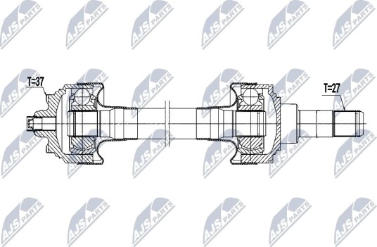 Nty Drivaksel NTY NPW BM 227