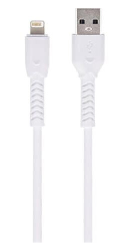 Maxlife iPhone-kabel - 3A Hvit Maxlife iPhone-kabel - 3A Hvit
