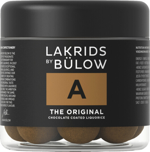 Lakrids By Johan Bülow The Original A lakris med sjokolade liten 125g