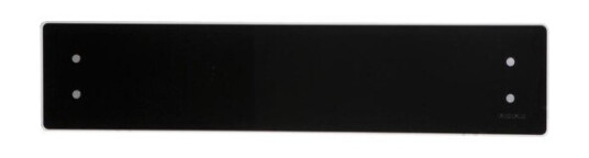 Adax Clea L panelovn med termostat og WiFi 1000W/230V, Sort glass -13 m²